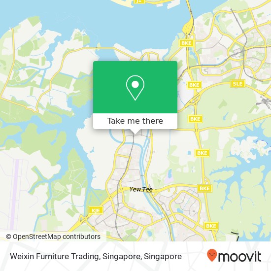 Weixin Furniture Trading, Singapore map