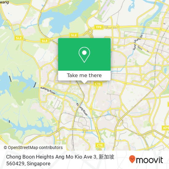 Chong Boon Heights Ang Mo Kio Ave 3, 新加坡 560429 map