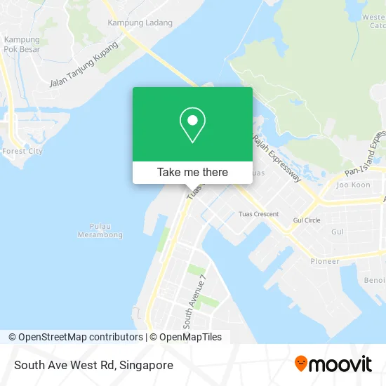 South Ave West Rd地图