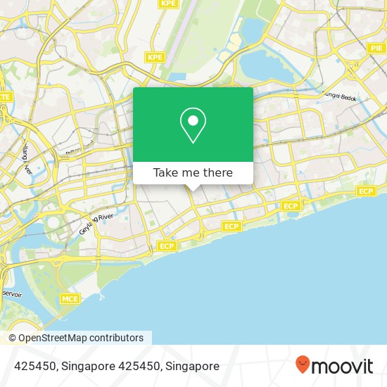425450, Singapore 425450 map