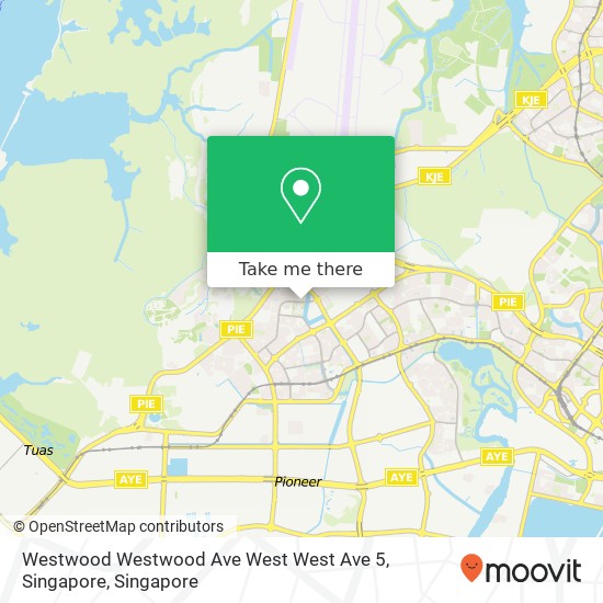 Westwood Westwood Ave West West Ave 5, Singapore地图