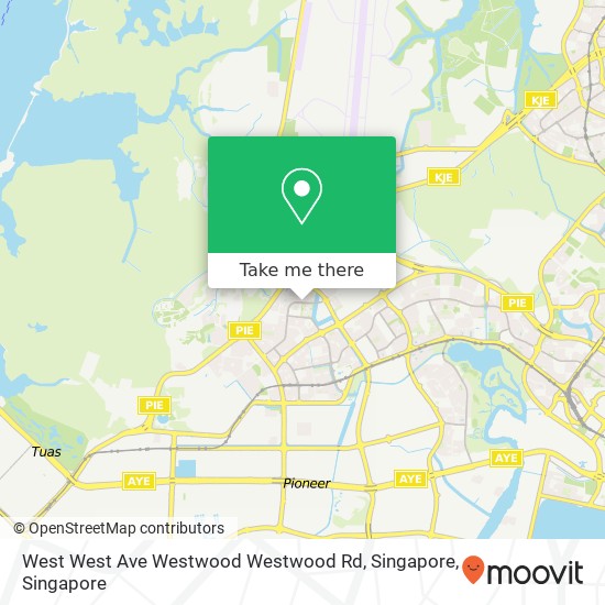 West West Ave Westwood Westwood Rd, Singapore地图