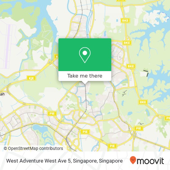 West Adventure West Ave 5, Singapore地图