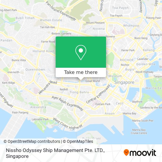 Nissho Odyssey Ship Management Pte. LTD. map