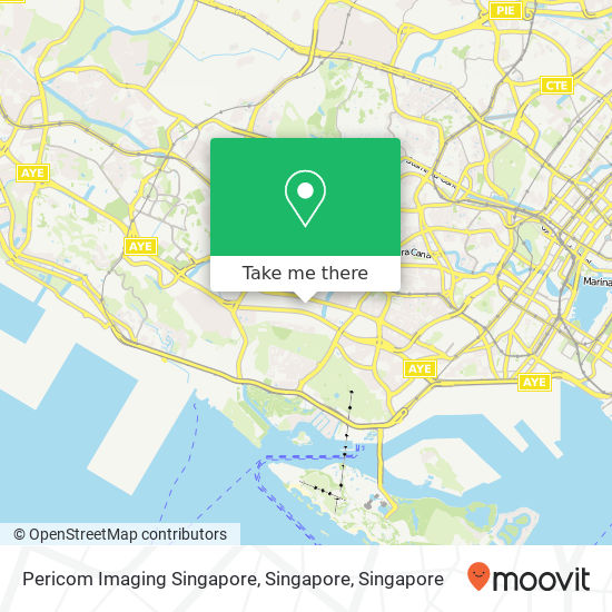 Pericom Imaging Singapore, Singapore map