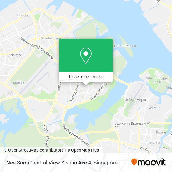 Nee Soon Central View Yishun Ave 4 map