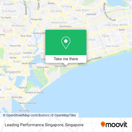 Leading Performance Singapore map