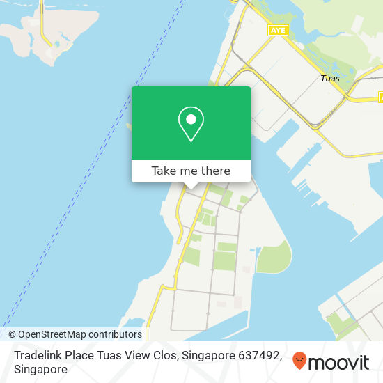 Tradelink Place Tuas View Clos, Singapore 637492 map