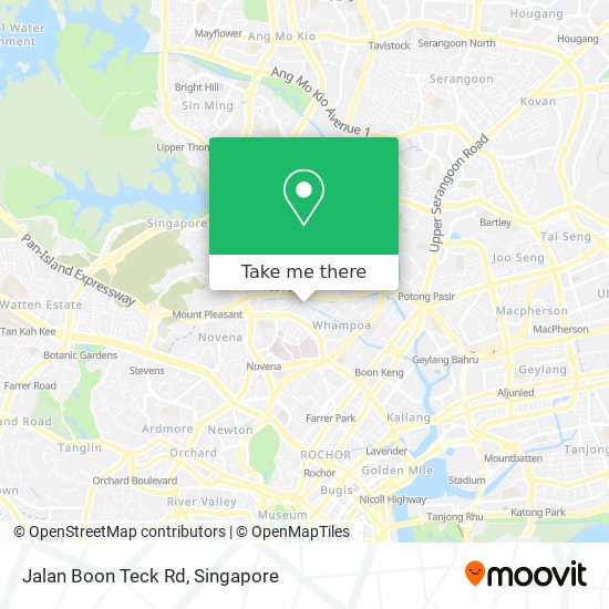 Jalan Boon Teck Rd地图