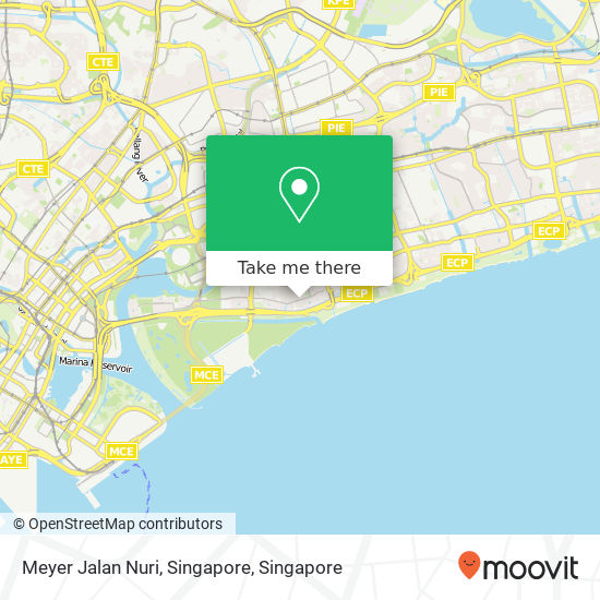 Meyer Jalan Nuri, Singapore map