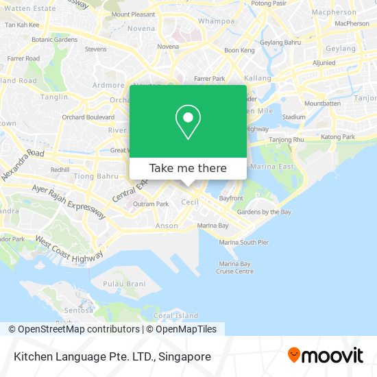 Kitchen Language Pte. LTD. map