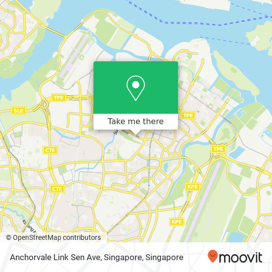 Anchorvale Link Sen Ave, Singapore map