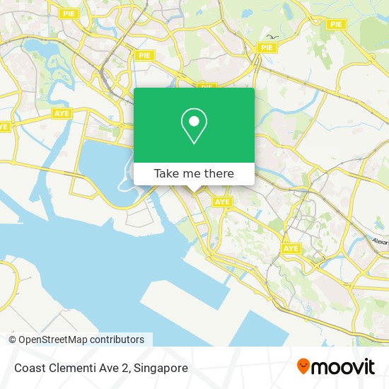 Coast Clementi Ave 2地图