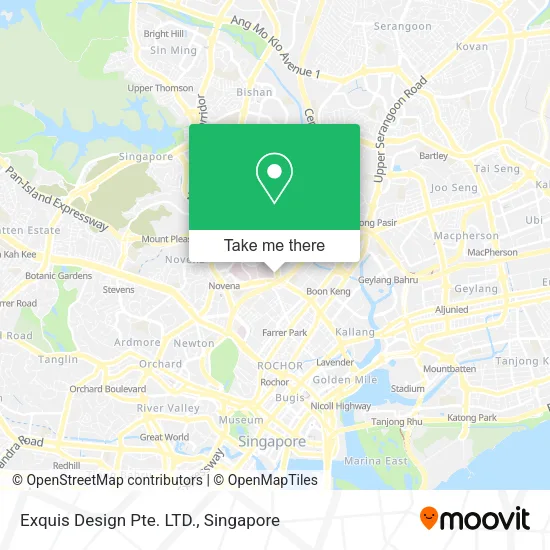 Exquis Design Pte. LTD. map