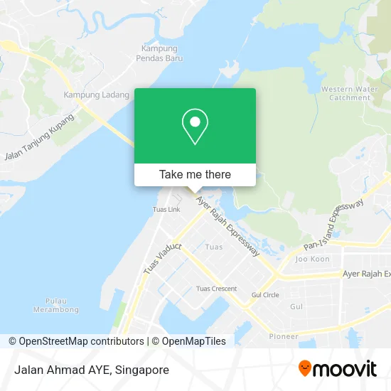 Jalan Ahmad AYE map