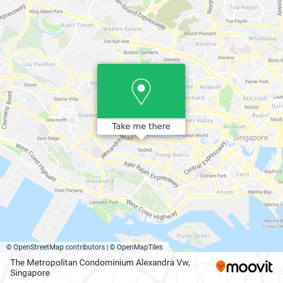 The Metropolitan Condominium Alexandra Vw地图