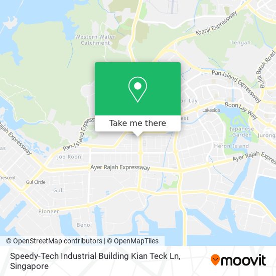 Speedy-Tech Industrial Building Kian Teck Ln地图