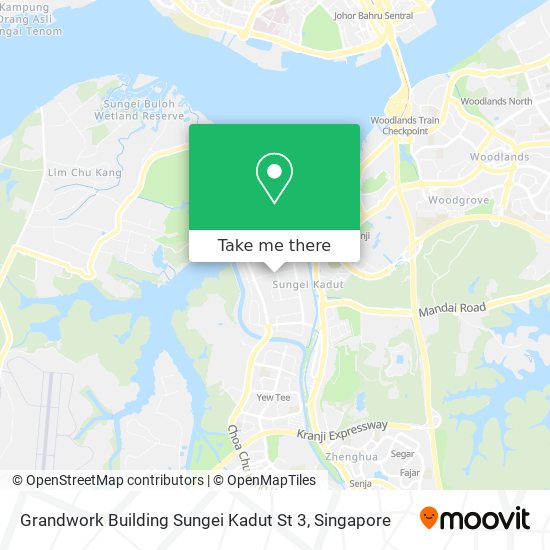Grandwork Building Sungei Kadut St 3 map