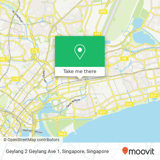 Geylang 2 Geylang Ave 1, Singapore map
