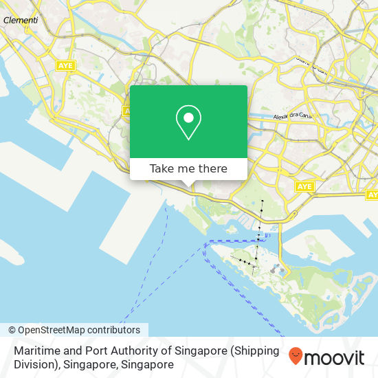 Maritime and Port Authority of Singapore (Shipping Division), Singapore地图