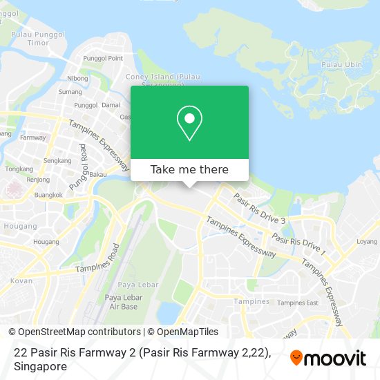 22 Pasir Ris Farmway 2 (Pasir Ris Farmway 2,22)地图