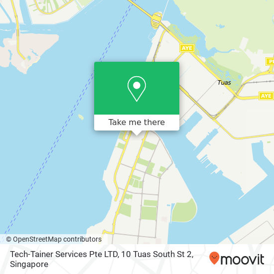 Tech-Tainer Services Pte LTD, 10 Tuas South St 2 map