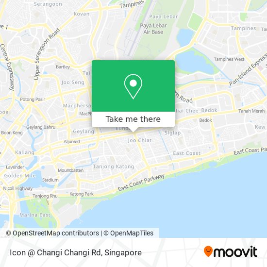 Icon @ Changi Changi Rd map