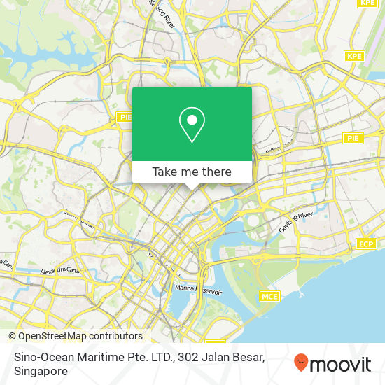 Sino-Ocean Maritime Pte. LTD., 302 Jalan Besar map