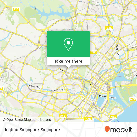 Inqbox, Singapore map