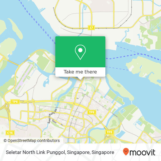 Seletar North Link Punggol, Singapore map