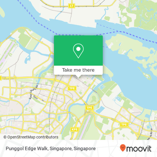 Punggol Edge Walk, Singapore地图