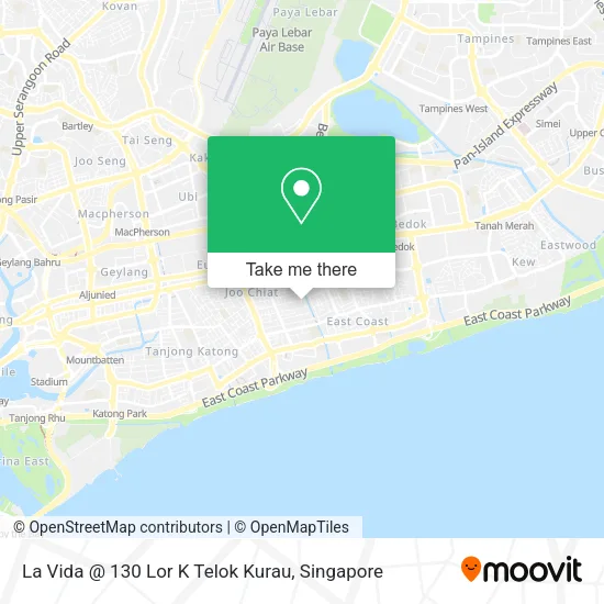 La Vida @ 130 Lor K Telok Kurau地图
