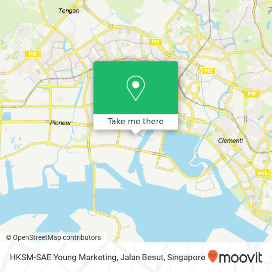 HKSM-SAE Young Marketing, Jalan Besut地图