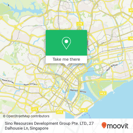 Sino Resources Development Group Pte. LTD., 27 Dalhousie Ln map