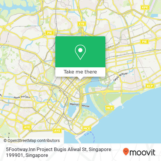 5Footway.Inn Project Bugis Aliwal St, Singapore 199901 map