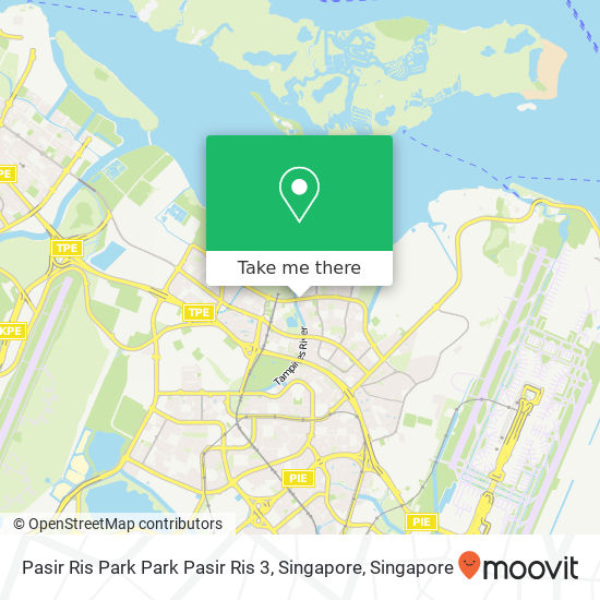 Pasir Ris Park Park Pasir Ris 3, Singapore地图