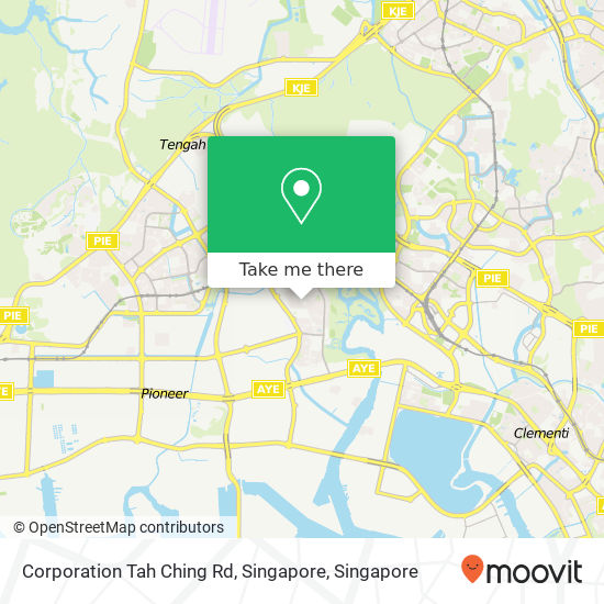 Corporation Tah Ching Rd, Singapore地图