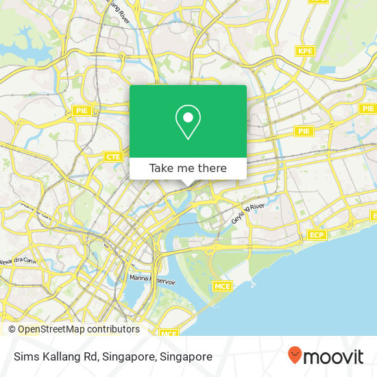 Sims Kallang Rd, Singapore map