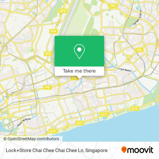 Lock+Store Chai Chee Chai Chee Ln地图