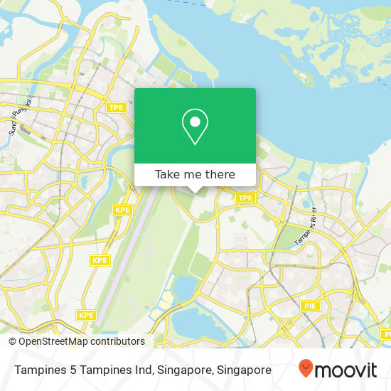 Tampines 5 Tampines Ind, Singapore map