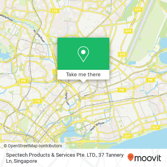 Spectech Products & Services Pte. LTD., 37 Tannery Ln地图