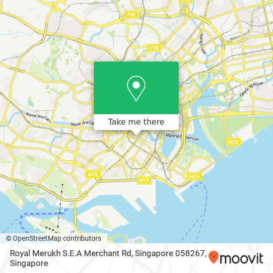 Royal Merukh S.E.A Merchant Rd, Singapore 058267 map