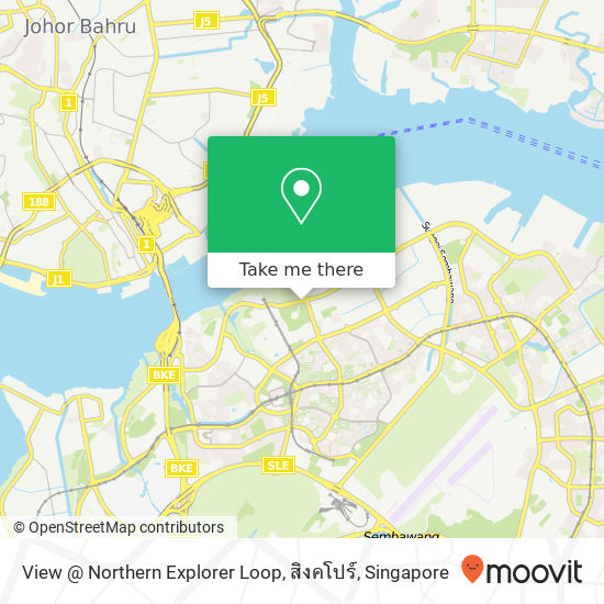 View @ Northern Explorer Loop, สิงคโปร์ map