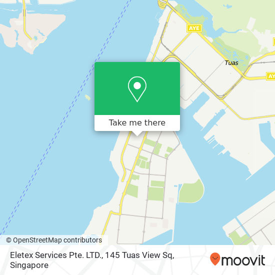 Eletex Services Pte. LTD., 145 Tuas View Sq map