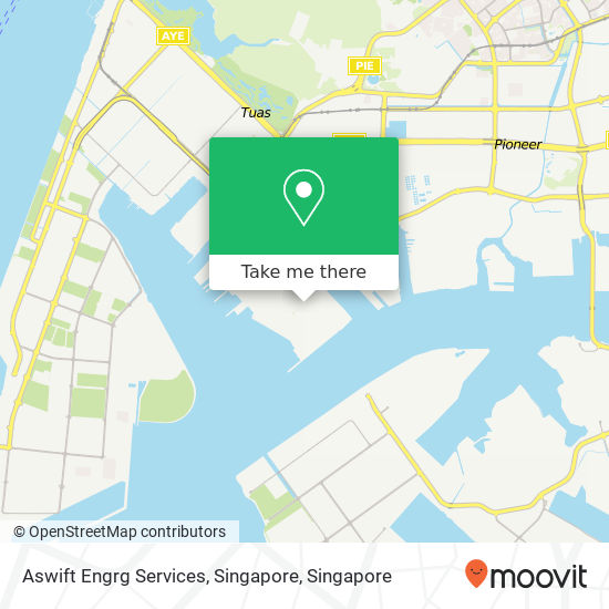 Aswift Engrg Services, Singapore map