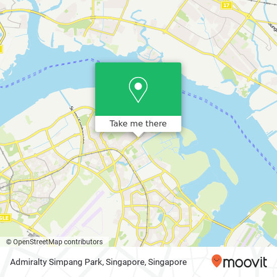 Admiralty Simpang Park, Singapore地图