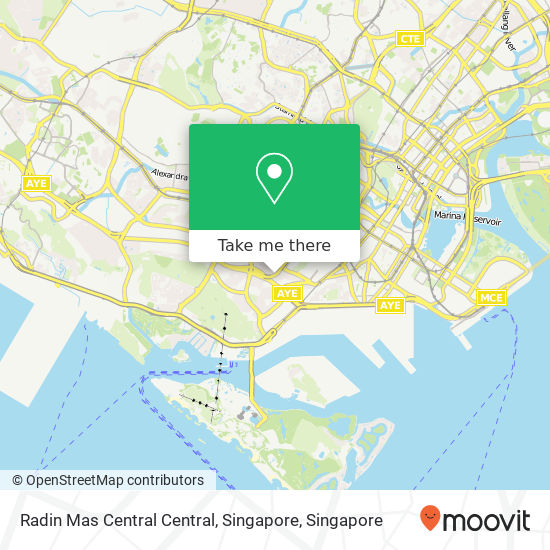 Radin Mas Central Central, Singapore map