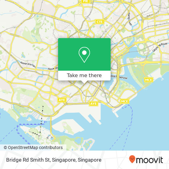 Bridge Rd Smith St, Singapore map