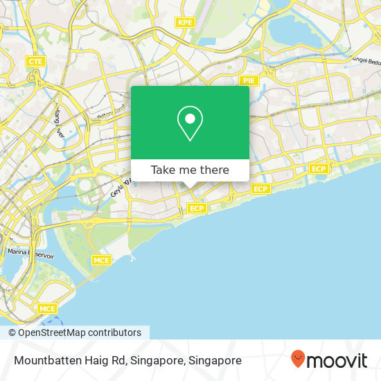 Mountbatten Haig Rd, Singapore map