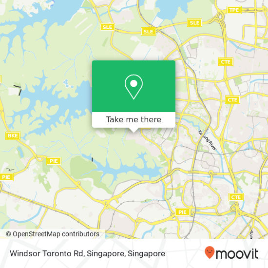 Windsor Toronto Rd, Singapore地图